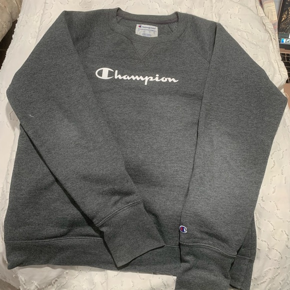 Champion medium sweater | grey sweater | Pullover sweater | Grey | Cozy - Picture 1 of 3